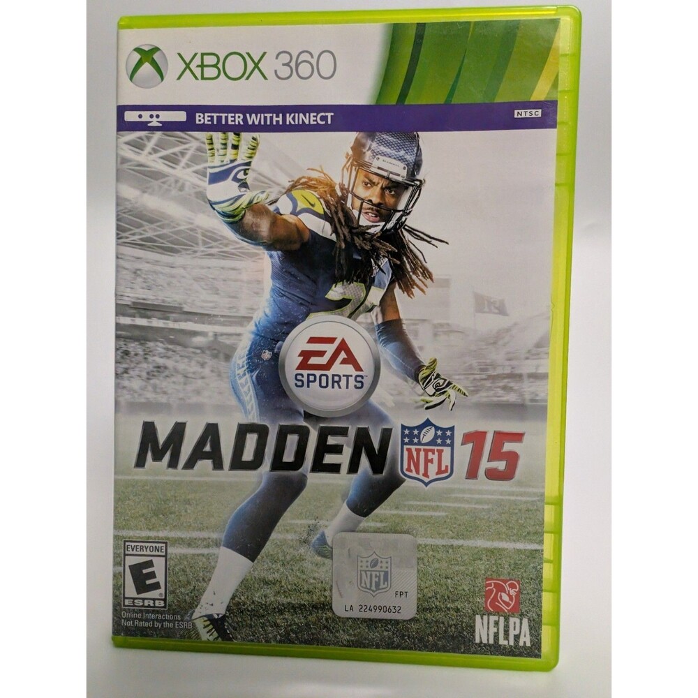 Madden NFL 15 (Microsoft Xbox 360, 2014) Tested Working